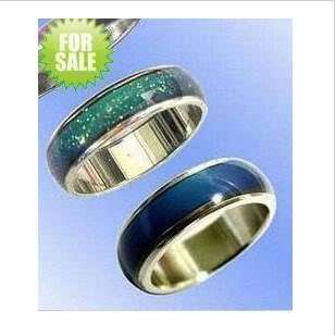 fashion MOOD Rings changes color to the temperature 100pcs