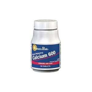  Calcium Carbonate 600 mg  600 mg 60 Caplets: Health 
