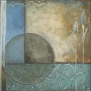   In Blue II Finest LAMINATED Print Patricia Pinto 24x24: Home & Kitchen