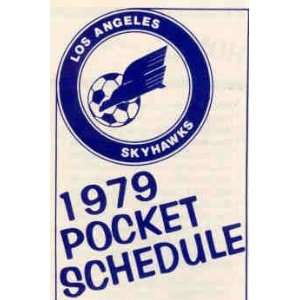    1979 Los Angeles Skyhawks Pocket Schedule: Sports & Outdoors