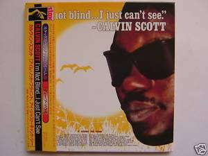 CALVIN SCOTT JAPAN OBI MINI LP CD STAX IM NOT BLIND  