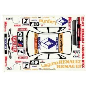  JK   Renault Laguna Decal (Slot Cars) Toys & Games