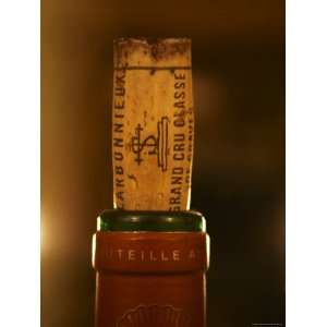  Closeup of a Bottle, Chateau Carmonnieux, Grand Cru Classe 