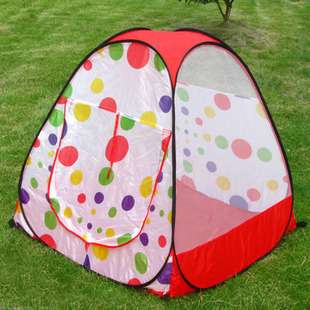 NWT Baby Mini Camping Toy Teepee Pop up Play Tent House  