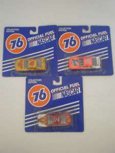 Racing Champions 76 Official Fuel of Nascar Lot of 3  