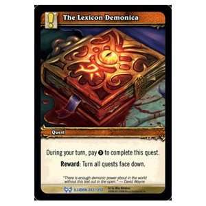   for Illidan Single Card The Lexicon Demonica #243 Rare Toys & Games