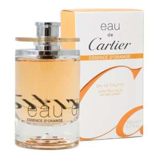 EAU DE CARTIER ESSENCE D ORANGE Perfume. EAU DE TOILETTE SPRAY 3.3 oz 