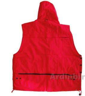 Photo Vest Jacket for Canon SX110IS,1D Mark II,IV XL  