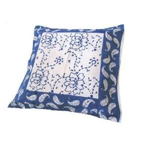   Home: Decorative Pillow Cover   Belle Isle Blue: Home & Kitchen