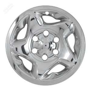   Inch Chrome Wheelskins With 5 Star Directional   Pack Of 4 Automotive