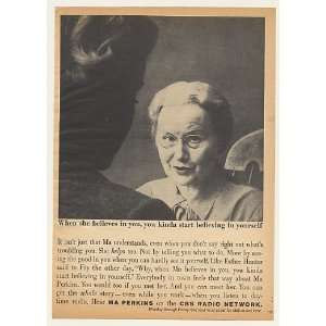  1957 Ma Perkins CBS Radio Network Print Ad (45718)
