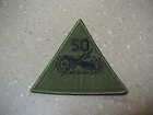 The 50th. ARMORED DIVISION Patch   set of 20 for $9.95