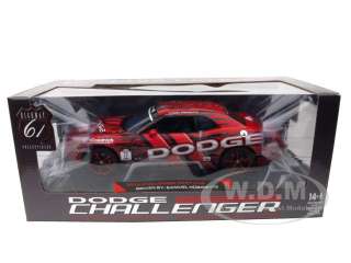 18 scale diecast car model of 2010 Dodge Challenger SRT8 Drift Car 