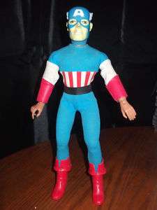 Captain America Doll Figure 1978 / Rare Vintage Marvel  