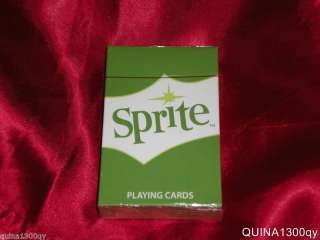 NEW COCA COLA COKE SPRITE DECK OF PLAYING CARDS  