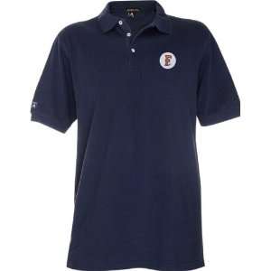   Titans Navy Classic Pique Stainguard Polo Shirt