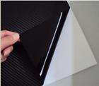 36x50 Glossy Black 3D Carbon Fiber Vinyl Roll Decal Sheet with 