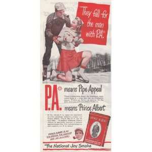   : Print Ad: 1947 Prince Albert Tobacco: Skaters: Prince Albert: Books