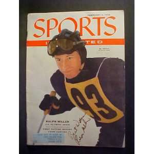  Ralph Miller Olympic Skier Autographed February 6, 1956 