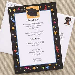  Printed Graduation Party Invitations   Lets Celebrate 