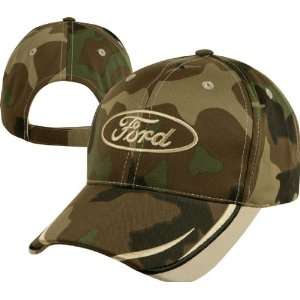  Ford Camo Adjustable Hat