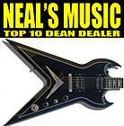 dean splittail usa black guitar hardshell case 0702594 gibson guitar 