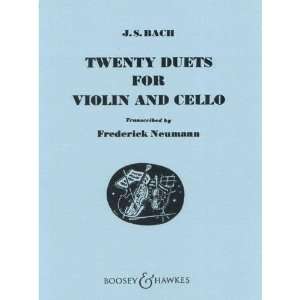  Twenty Duets for Violin and Cello (trans. Neumann 