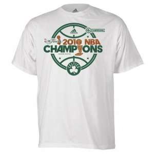 Boston Celtics 2010 NBA Finals Champions Tip Off T Shirt  