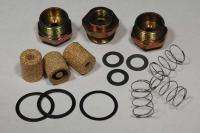   HOLLEY FUEL INLET KIT 15PC NEW DOES 3 CARBS FILTERS SPRINGS GST  