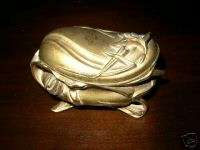 Art Nouveau NB Rogers Bronze Jewelry Casket  