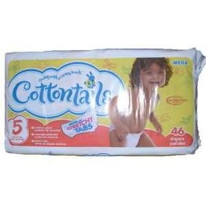  Cottontails Baby Diaper Size 5 Mega Pack, 138pcs Baby