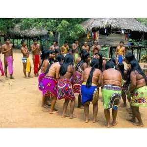 Embera Indians, Chagres National Park, Panama, Central America Premium 