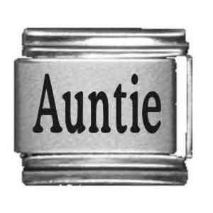  Auntie Laser Italian Charm: Jewelry