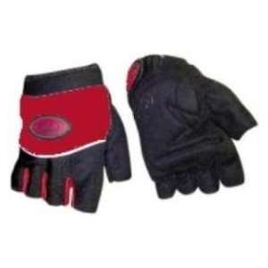  Push Ultimate Gel Gloves, Super Soft, Red/Black, XL 