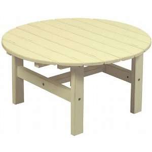  Cottage Classic 33 Round Coffee Table: Home & Kitchen