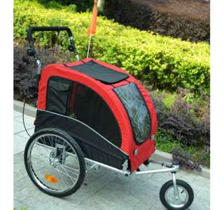 Pet Stroller Cat Dog Bicycle Bike Trailer Carrier Pet Supplies New 