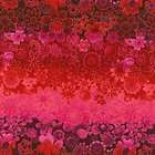 SEW CATTY MOD CAT FLORAL A QUILTING CRAFT FABRIC 1/2yd