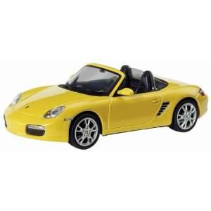  Schuco Porsche Boxster Speed Yellow: Toys & Games