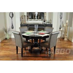  The Nighthawk Round Card Table Suited Speed Green + Dining 