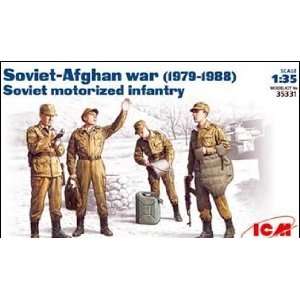   Infantry 1979 1988 Soviet Afghan War 1 35 ICM Models Toys & Games