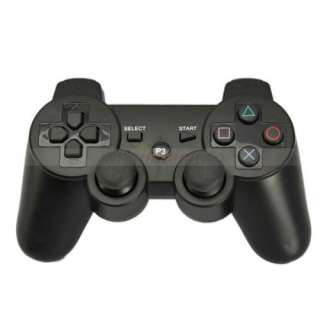   Bluetooth Shock Game Controller for Sony Playstation 3 PS3 Black
