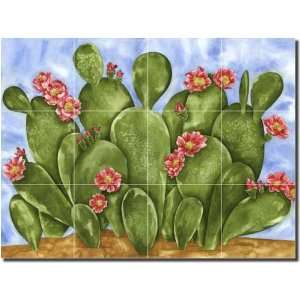  Beavertail Cacti by Sara Mullen   Southwest Cactus Ceramic 