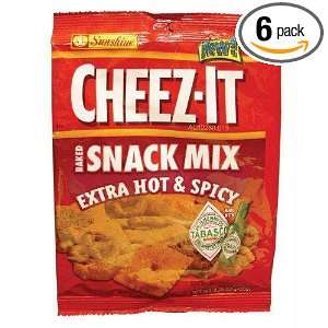Cheez It Cheez It Mix Hot & Spicy, 4.25 Ounce (Pack of 6)