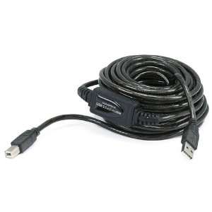  33FT 10M USB 2.0 A Male to B Male Active Cable