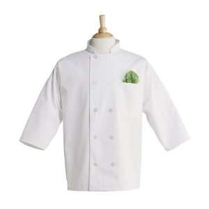   Discount Textiles 40334 3/4 Length Sleeve Chef Coat