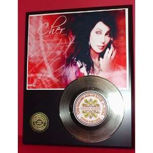  Gold Record Outlet CHER 24kt Gold Record Display LTD 