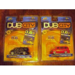  Dub City 164 2001 Chevy Astro Van Toys & Games