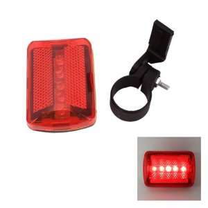  6 x 5 LED Rear Bicycle Light Flasher
