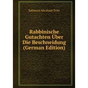   (German Edition) (9785878325677): Salomon Abraham Trier: Books
