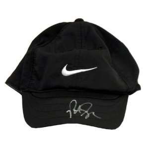  Pete Sampras Autographed Black Cap: Sports & Outdoors